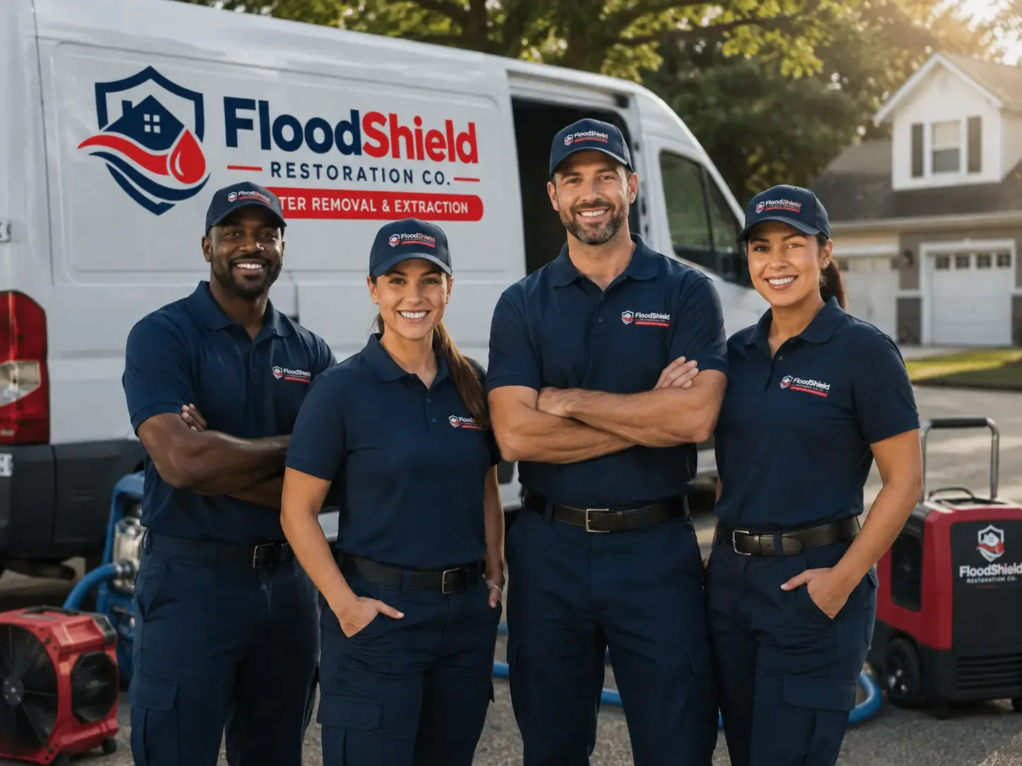 Flood Damage Restoration company in Long Beach, WA